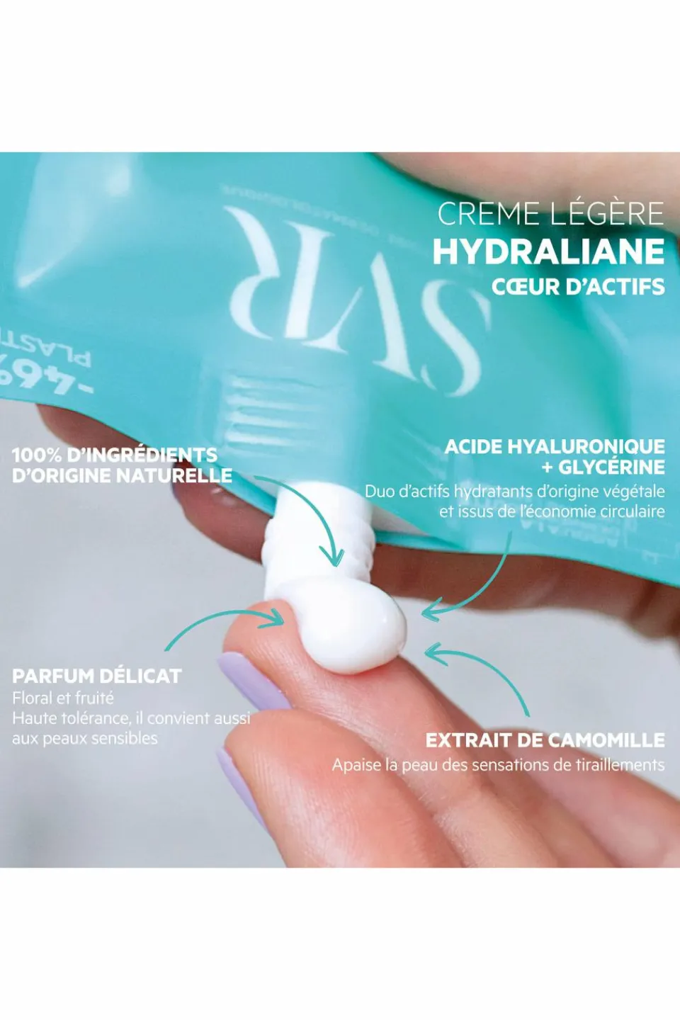 Outlet SVR Crème légère hydratante Hydraliane pour peaux sensibles mixtes