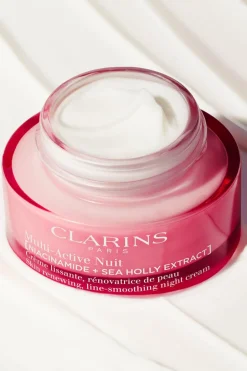 New Clarins Crème lissante Multi-Active Nuit peaux sèches