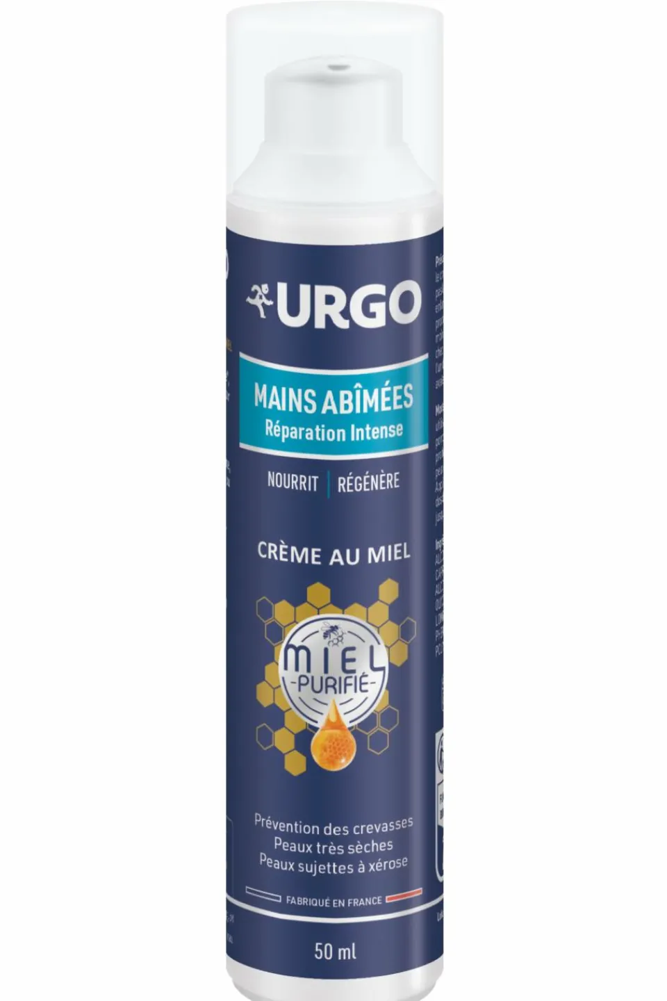 URGO Crème mains réparation Intense au miel