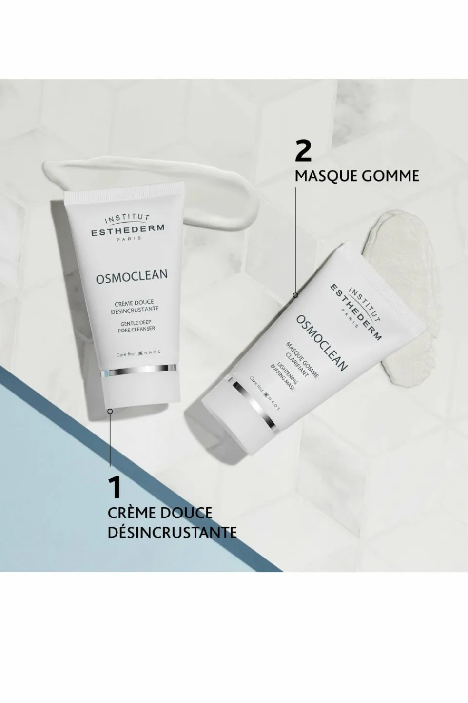 Outlet Institut Esthederm Crème nettoyante douce désincrustante Osmoclean