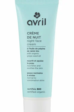 Outlet Avril Crème nuit bio peaux normales et mixtes