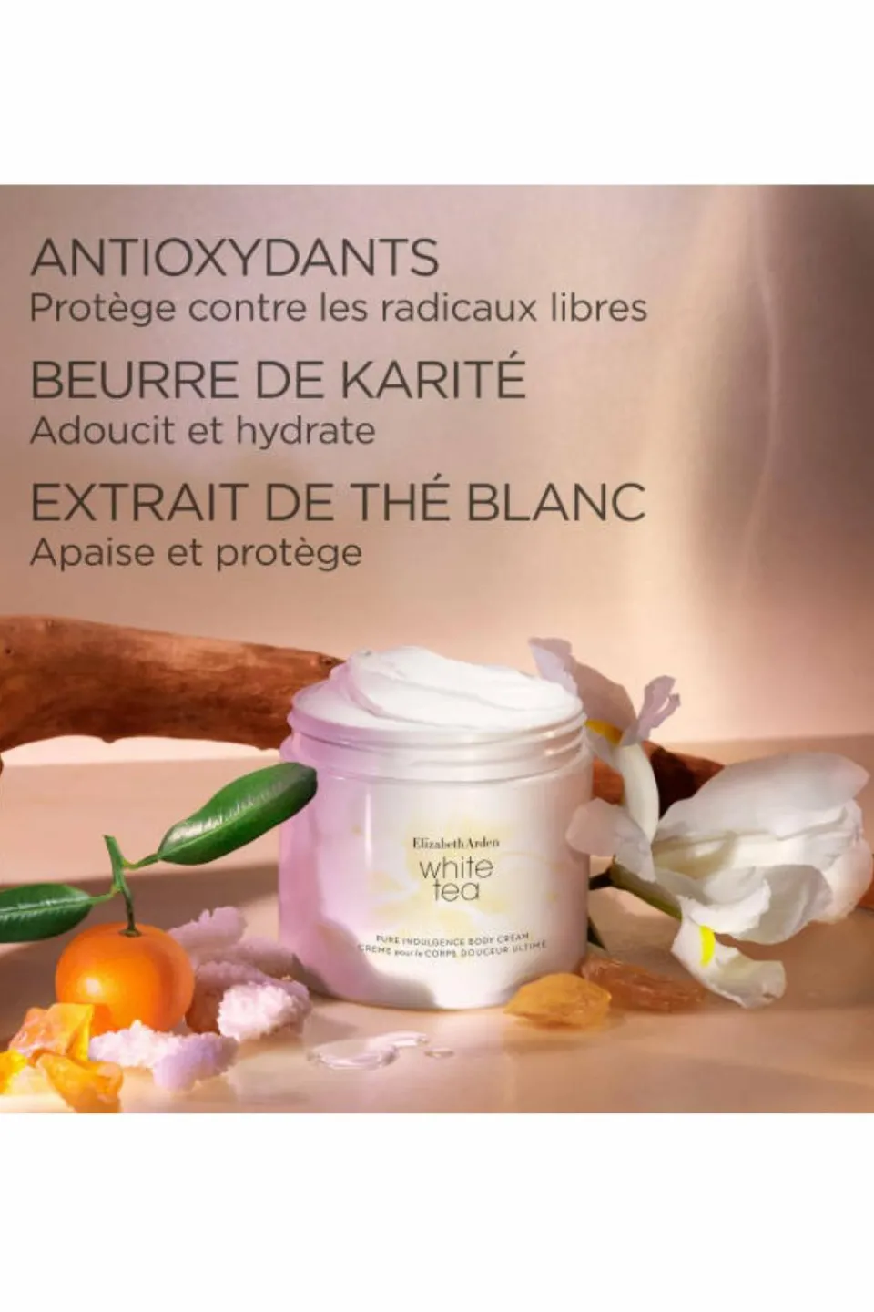 Outlet Elizabeth Arden Crème pour le corps douceur ultime White tea