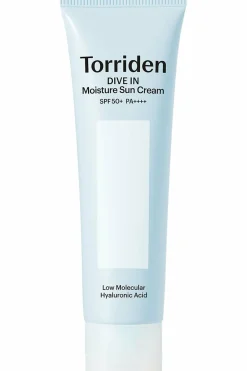 Torriden Crème solaire hydratante haute protection SPF50+ PA++++