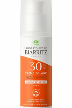 LABORATOIRES DE BIARRITZ Crème solaire minérale visage SPF30 Algamaris