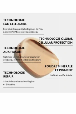 Hot Institut Esthederm Crème solaire visage Bronz Repair Sunkissed Soleil Fort