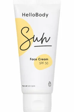 Online HelloBody Crème solaire visage SPF50
