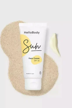 Online HelloBody Crème solaire visage SPF50