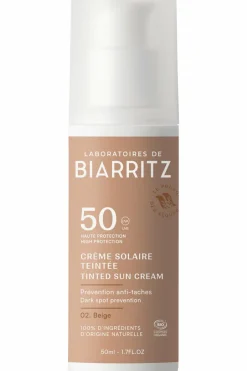 Online LABORATOIRES DE BIARRITZ Crème solaire visage teintée SPF50