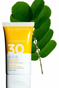 New Clarins Crème solaire visage toucher sec UVA/UVB SPF30