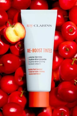 Online Clarins Crème teintée visage Re-Boost Tinted