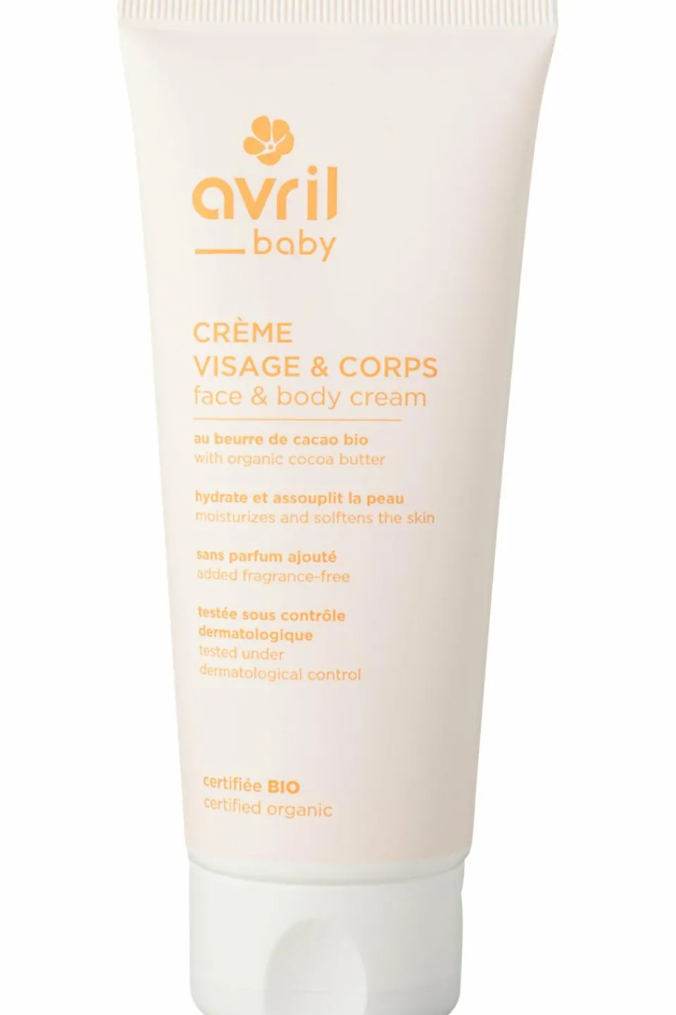Hot Avril Crème visage & corps bio pour bébé