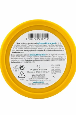 Klorane Crème sublimatrice après-soleil au Tamanu bio et Monoï