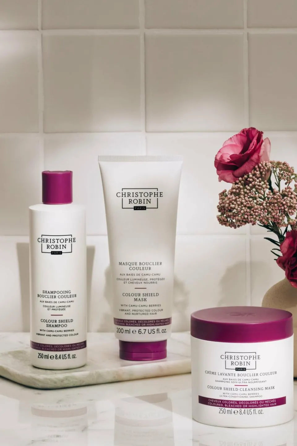 Sale Christophe Robin Démêlant bouclier couleur aux baies de Camu-Camu