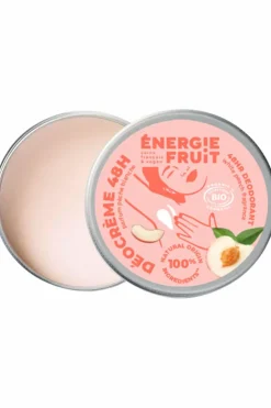 Discount Energie Fruit Déodorant crème pêche blanche certifié bio