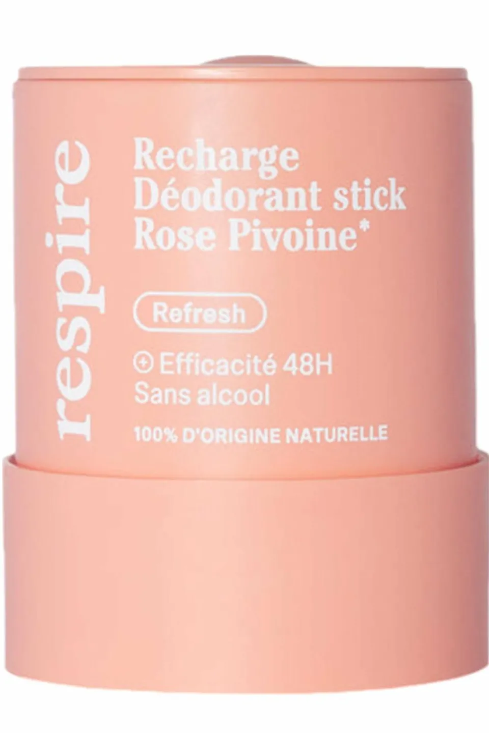 Online Respire Déodorant en stick solide Rose Pivoine rechargeable