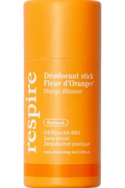 Best Respire Déodorant naturel solide en stick Fleur d’Oranger