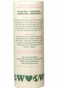 Sale WE LOVE THE PLANET Déodorant stick Chic Magnolia