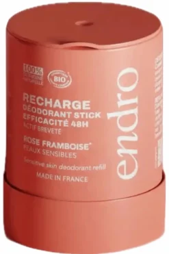 Online Endro Déodorant stick rose framboise rechargeable