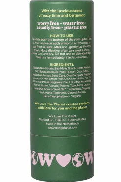 Online WE LOVE THE PLANET Déodorant stick Zesty Lime