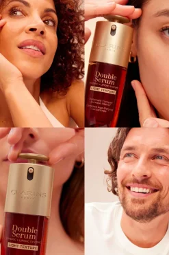 Outlet Clarins Double sérum anti-âge Light texture légère