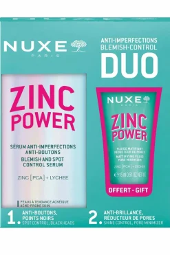 Clearance Nuxe Duo anti-imperfections Zinc Power avec fluide matifiant offert