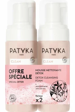 Clearance Patyka Duo de mousses nettoyantes détox