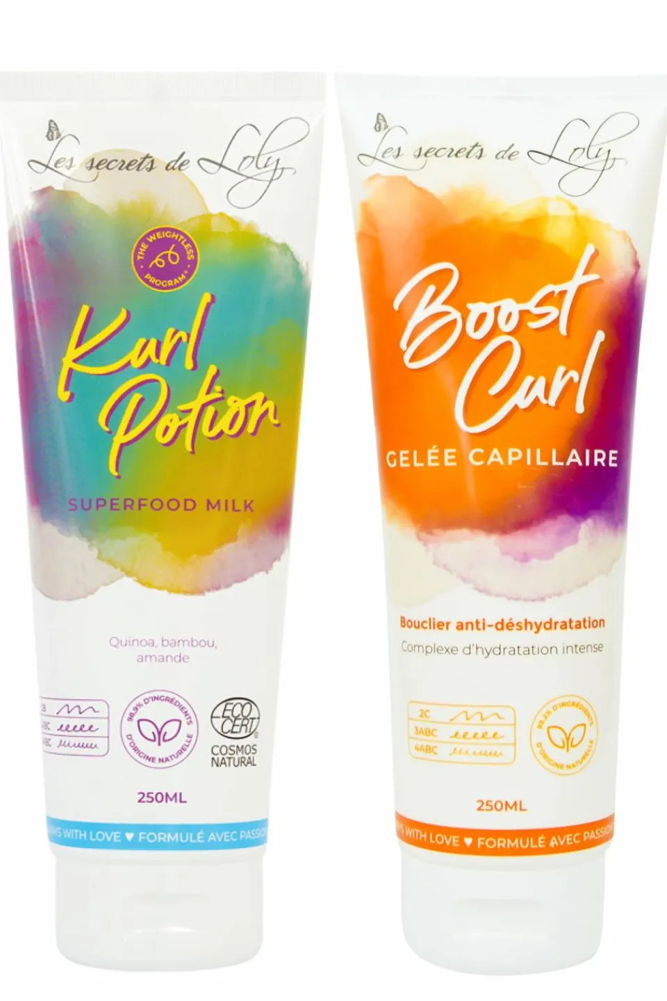 Online Les Secrets de Loly Duo de soins pour cheveux fins et ondulés