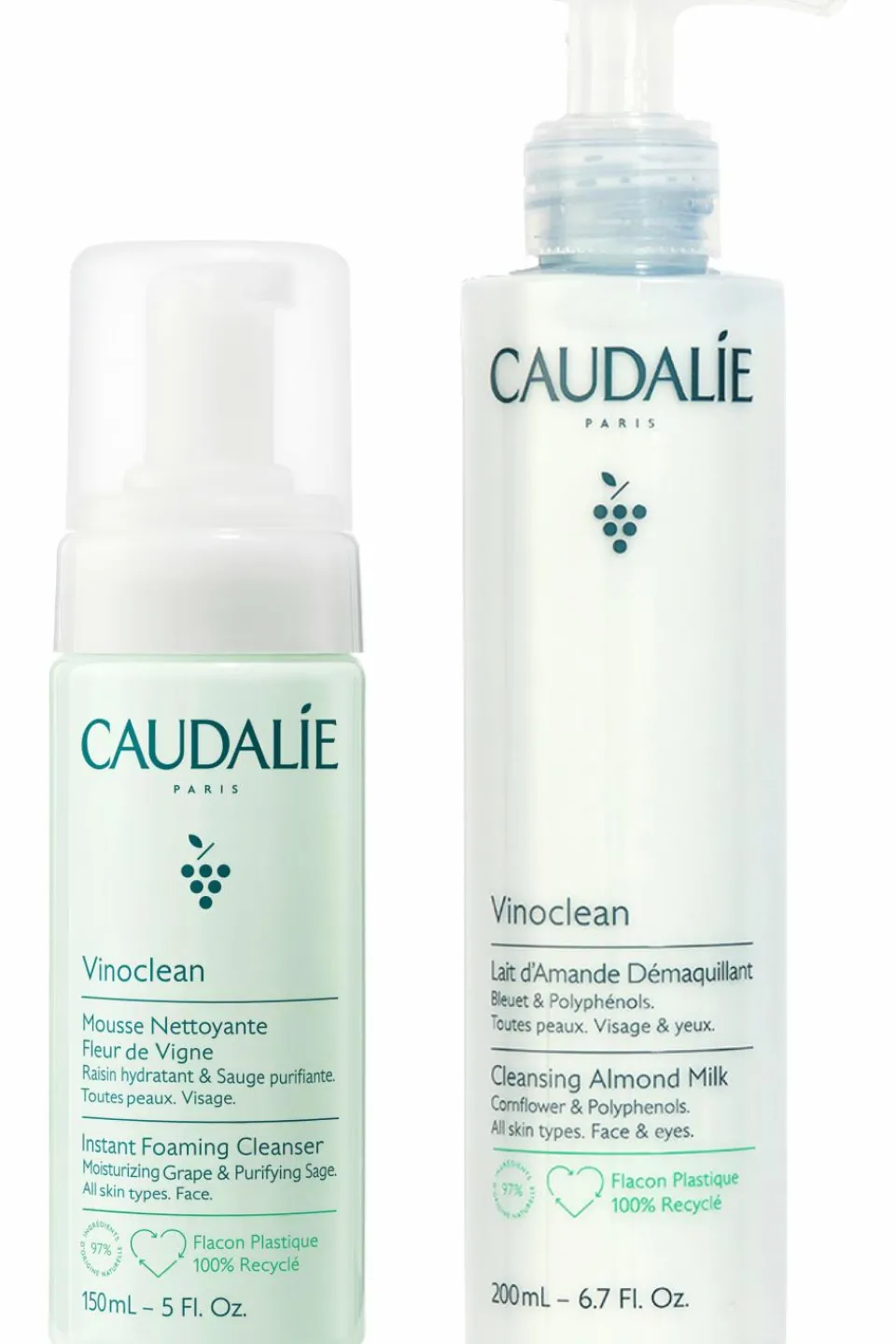 Best Caudalie Duo Mixologie Mousse de lait Vinoclean