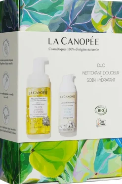 Discount La Canopée Duo nettoyant douceur et soin hydratant pour peaux sensibles