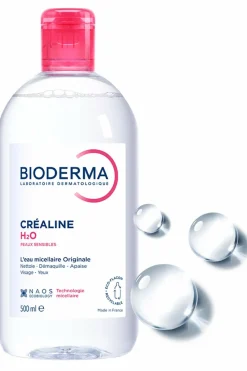 Hot Bioderma Eau micellaire démaquillante peaux très sèches Créaline T.S. H2O