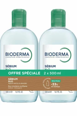 Clearance Bioderma Eau Micellaire nettoyante purifiante Sébium H20