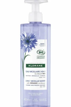 Best Klorane Eau micellaire visage yeux lèvres au bleuet bio