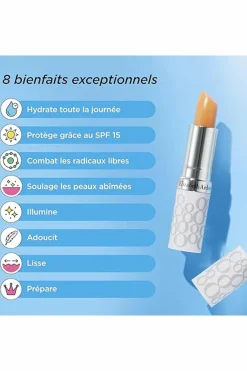New Elizabeth Arden Eight Hour® Cream – Baume Protecteur pour les Lèvres IPS 15 Transparent