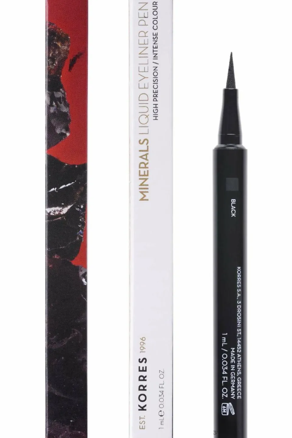 New Korres Eyeliner feutre noir