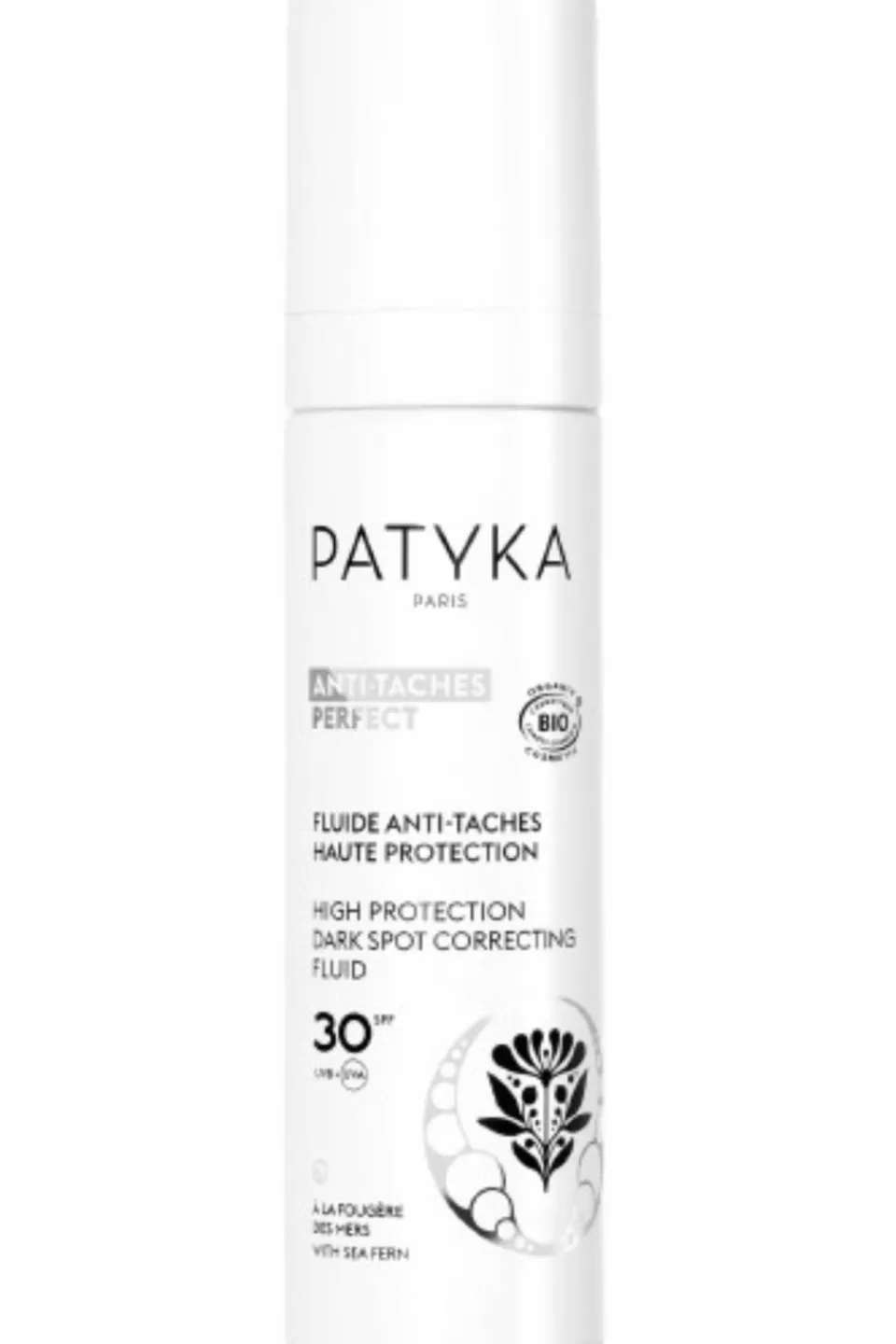 Sale Patyka Fluide anti-taches haute protection SPF30