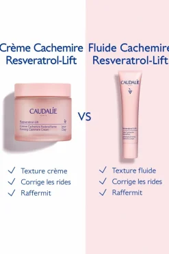 Sale Caudalie Fluide Cachemire liftant Resveratrol pour peaux mixtes