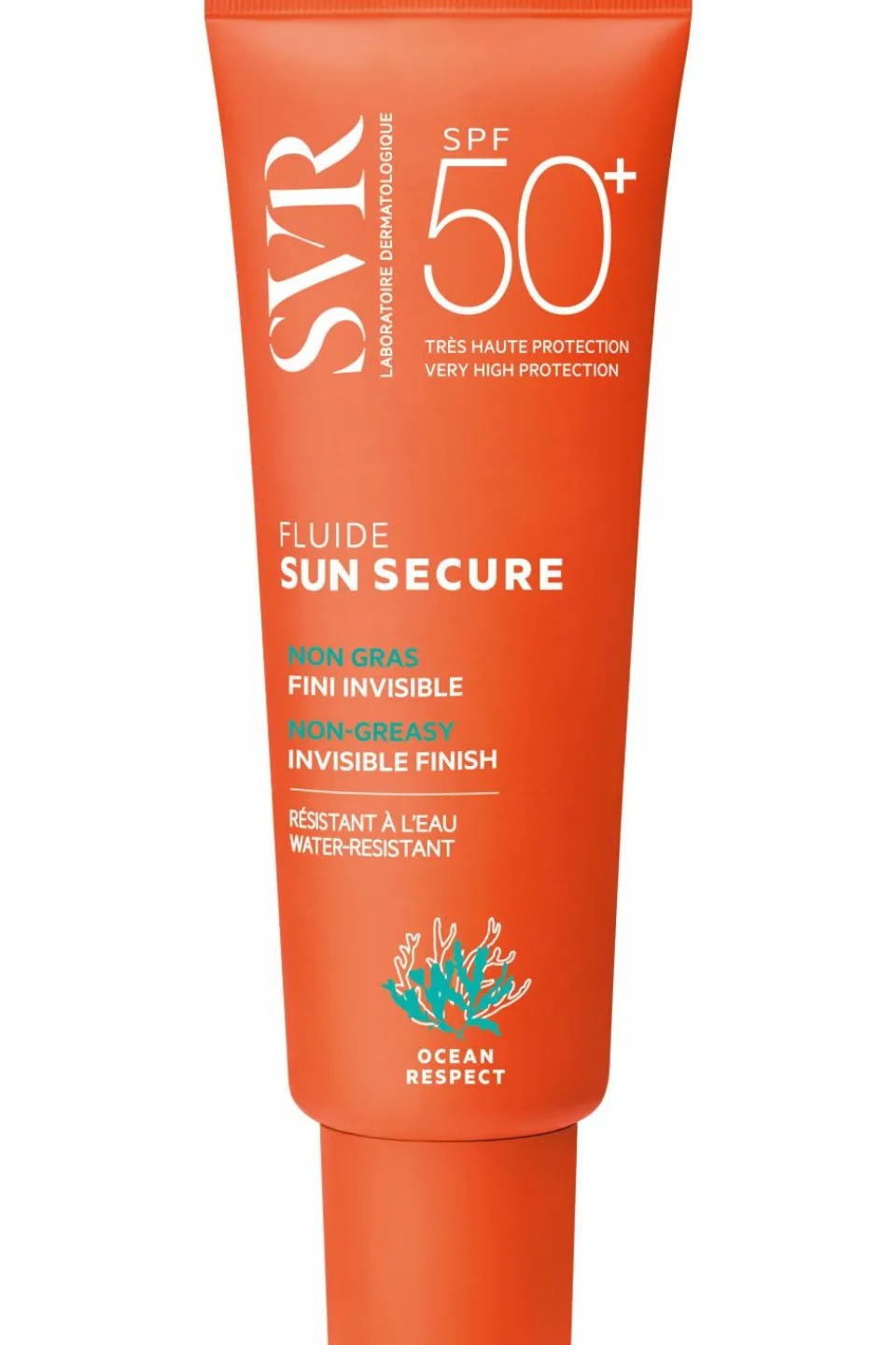 Discount SVR Fluide solaire non gras fini invisible SPF50+ Sun Secure