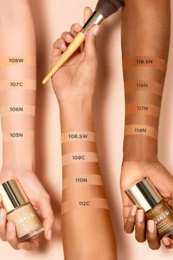 Outlet Clarins Fond de teint effet mat naturel & hydratation Skin Illusion Velvet