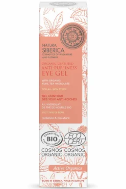 Sale Natura Siberica Gel contour des yeux bio anti-poches au Thé de Kourile