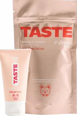 Sale Friday Bae Gel de plaisir lubrifiant aromatisé Fruits Rouges