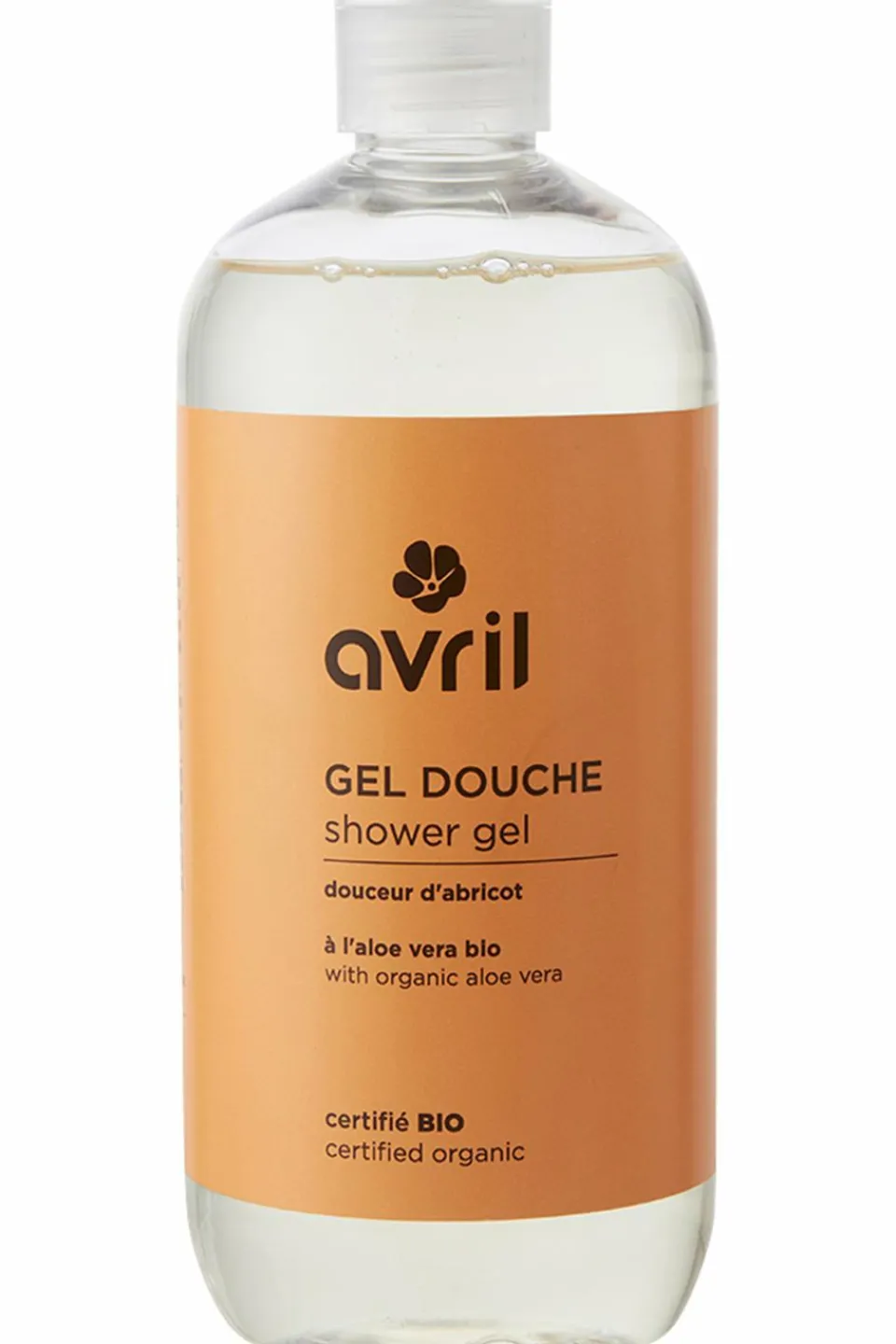 Sale Avril Gel douche bio Coeur d’abricot