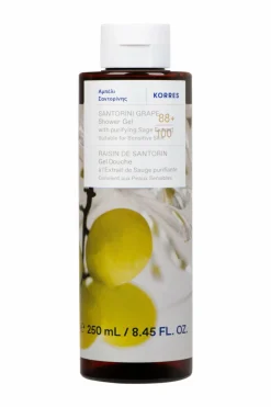 Hot Korres Gel douche raisin de santorin