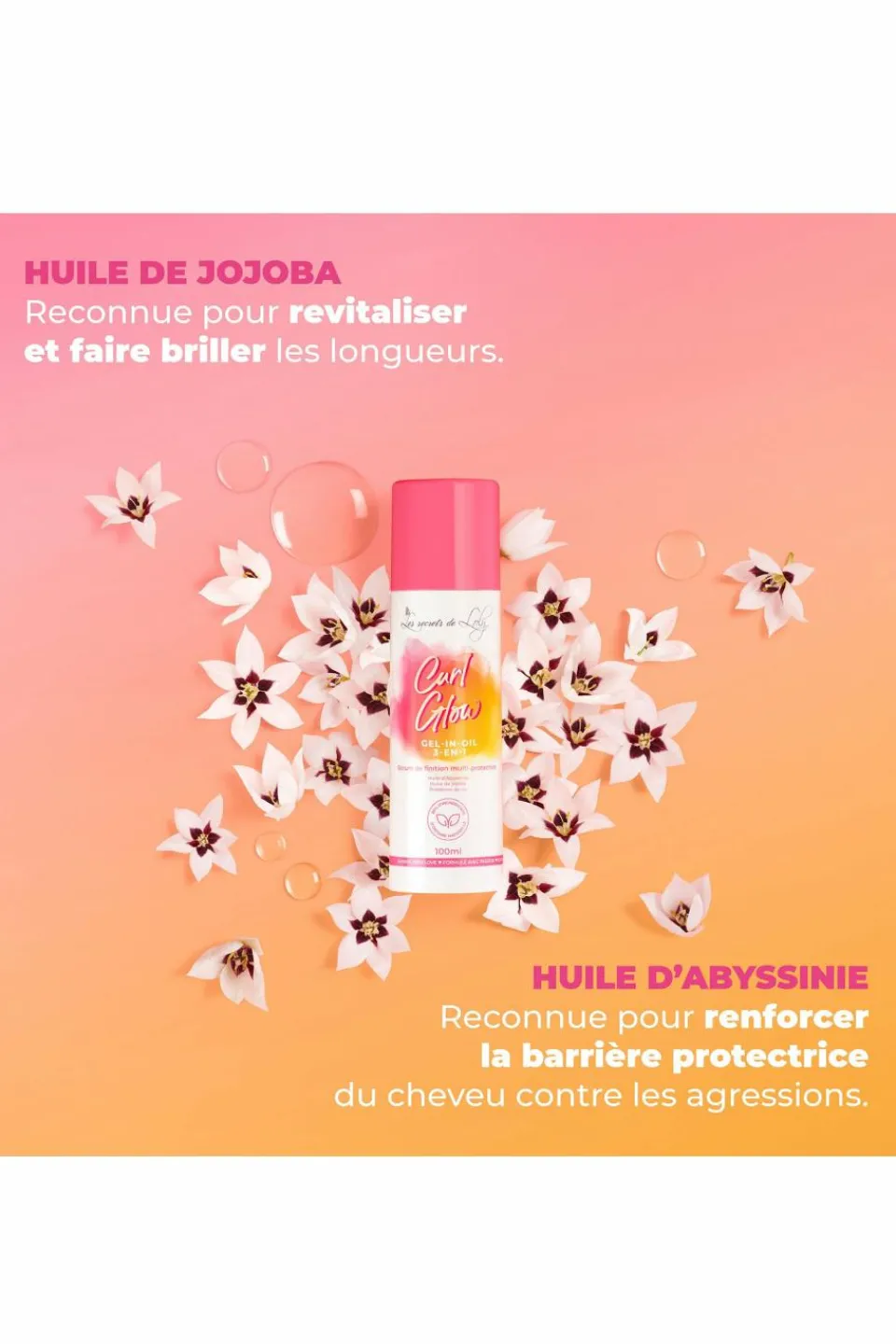 Online Les Secrets de Loly Gel en huile de finition 3-en-1 Curl Glow