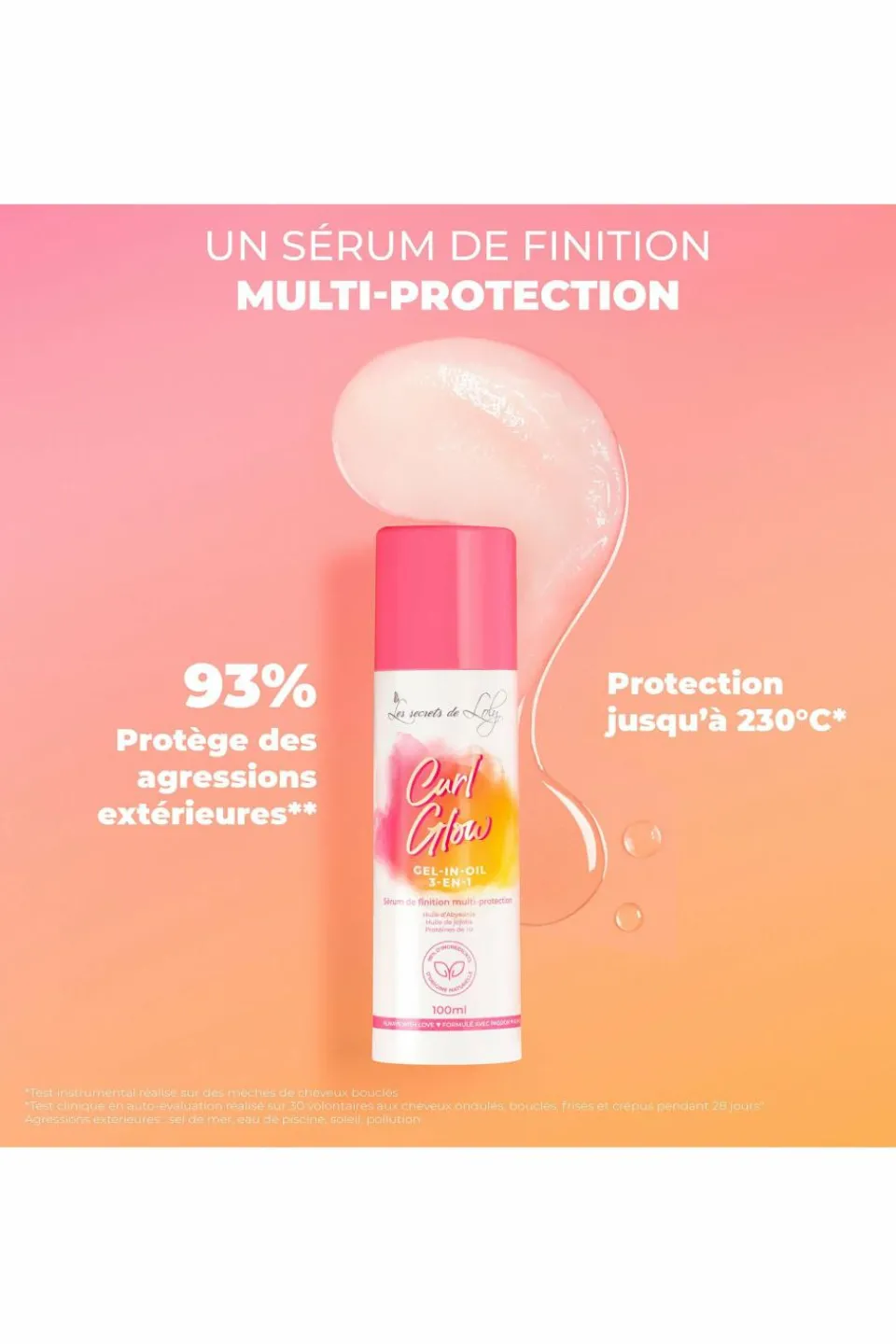 Online Les Secrets de Loly Gel en huile de finition 3-en-1 Curl Glow