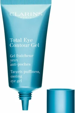 Clearance Clarins Gel fraîcheur yeux anti-poches Total Eye Contour Gel