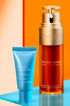 Clearance Clarins Gel fraîcheur yeux anti-poches Total Eye Contour Gel