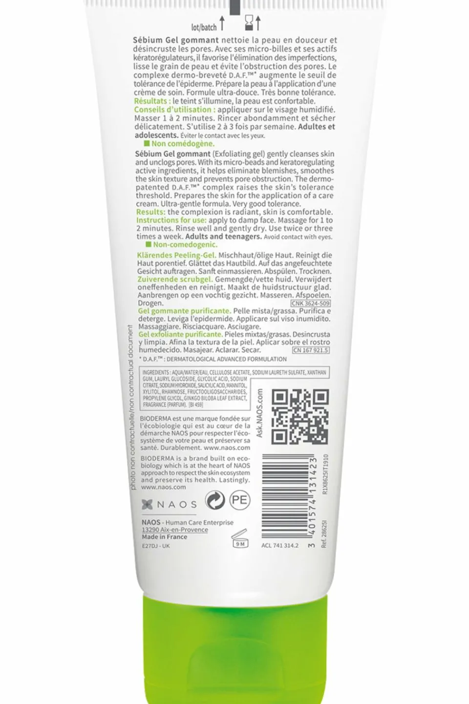 Hot Bioderma Gel gommant Sébium