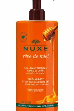 Discount Nuxe Gel lavant surgras visage et corps Rêve de Miel® rechargeable