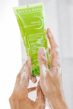 Best Bioderma Gel moussant actif visage Sébium