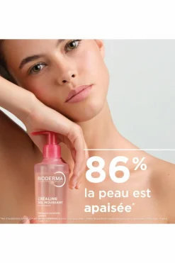 Hot Bioderma Gel moussant nettoyant apaisant micellaire Créaline